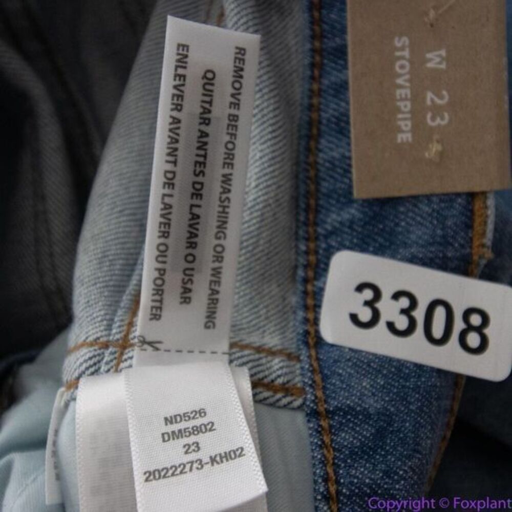NEW Madewell Stovepipe Jeans in Euclid Wash, 23, ND526 - Picture 16 of 16